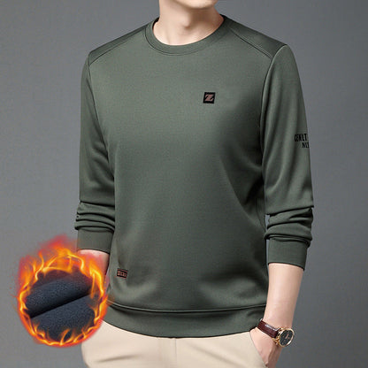 [Best gift] Men’s Fashion Plush-Lined Base Shirt