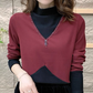 [Best Gift For Her] Women's Warm Half-High Neck Bottom Shirt