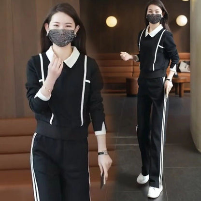 Gift Choice - Women's Casual Breathable Long Sleeve 2-Piece Set