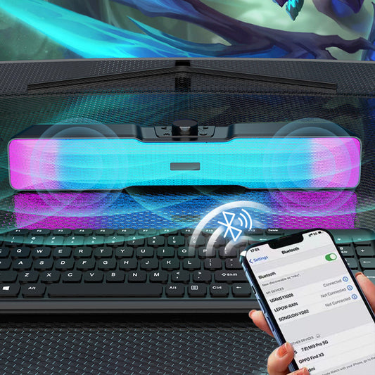 [Best gift] Bluetooth Speaker with Colorful Mood light