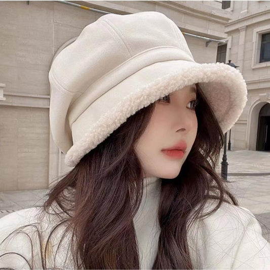 Winter Lady's Beret Fisherman Cap - Nice Gift
