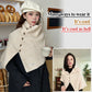 Gift Choice - Multi-Purpose Buttoned Split Knit Shawl