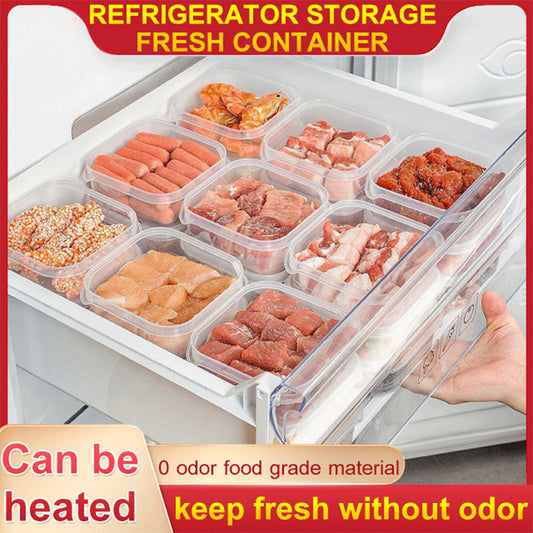 Refrigerator Fresh Frozen Meat Storage Container