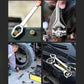 Multifunctional Double-headed Two-way Metric And Inch Socket Ratchet Wrench Quick Dual-use 16-in-1