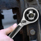 Multifunctional Double-headed Two-way Metric And Inch Socket Ratchet Wrench Quick Dual-use 16-in-1