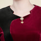 [Gift For Her] Women's Long Sleeved Faux Velvet Dress