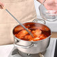 Practical Gifts - Extra-Long Non-Slip, Non-Scalded Wooden Handles Stainless Steel Chopsticks