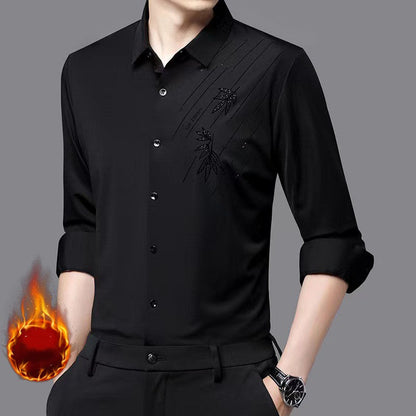 [Men’s Gift] Men's Winter Thickened Warm Long Sleeve Shirt