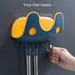 Wall Mounted Double Layer Punch Free Pot Lid Rack
