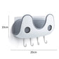 Wall Mounted Double Layer Punch Free Pot Lid Rack