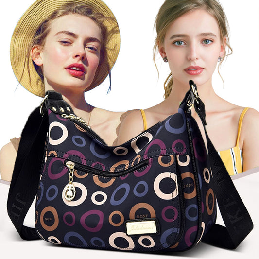 [ideal gift] Women’s Waterproof Oxford Cloth Satchel Bag