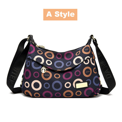 [ideal gift] Women’s Waterproof Oxford Cloth Satchel Bag
