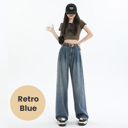 [Gift For Her] Women's High Waisted Wide Leg Jeans