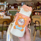 [Thoughtful Gift] Cute Design Crossbody Insulated Cup