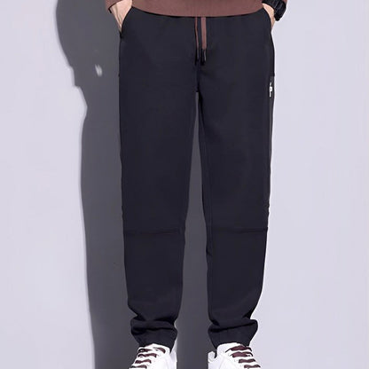 Ideal gift - Men's versatile and comfortable loose-fitting drawstring cargo pants