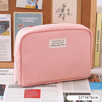 [Exquisite Gift] Large Capacity Compartment Zipper Pencil Pouch