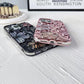 Luxury Glitter Pleated Plating Flower Shockproof Phone Case for iPhone