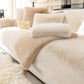 [best gift] Luxurious Faux Mink Fur Sofa Cushion