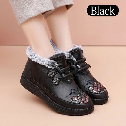 [Warm Gift] Women's Winter Plushy Thickened Warm Snow Boots