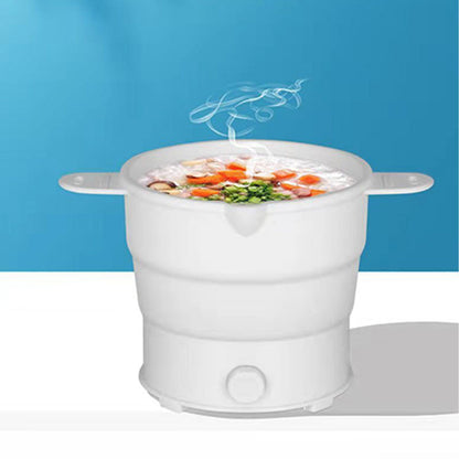[Creative Gift] Travel Folding Electric Silicon Cooking Pot