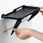 Punch-Free Set-Top Box Retractable Shelf