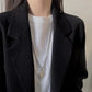 Great Gift! Hip Hop Lightning Bolt Pendant Necklace
