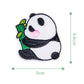 Cartoon Panda Embroidered Patch