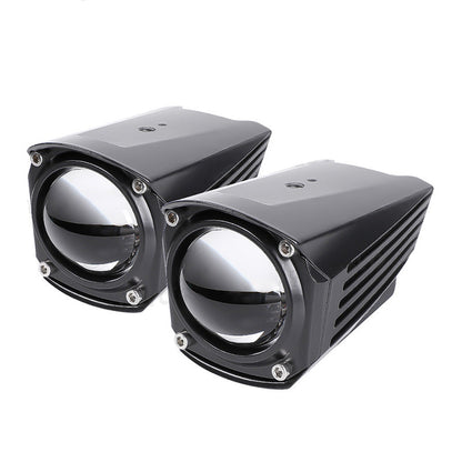 60W Mini Motorcycle LED Spotlight with Wire Harness