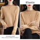 Ideal Gift * Women’s Graceful Half-turtleneck Pullover Knitted Sweater