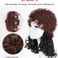 Small Flower Fashionable Grey Hair Coverage Cap