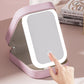 [Best Gift For Her] Integrated Makeup Storage Box With Light-Filling Mirror