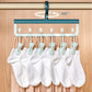 Multi-Functional Multi-Clip Storage Hanger