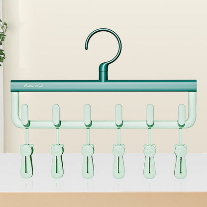 Multi-Functional Multi-Clip Storage Hanger