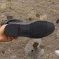 Women's Low Heel Buckle Boots