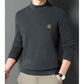 Men's Thickened Mock Neck Warm Solid Sweatshirt