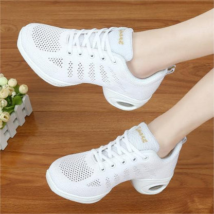 Mesh Breathable Soft Sole Lightweight Athletic Dance Shoes