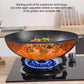 Uncoated Non -Sticking Iron Skillet Frying Pan