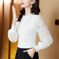 Women’s Lantern Sleeve Lace Blouse