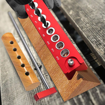 Woodworking Self-centering Vertical Drilling Locator