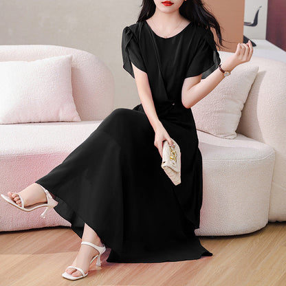 Women’s Elegant Chiffon Flowy Dress