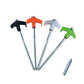 5PCS 8" Screw-in Tent Stakes Ground Anchors