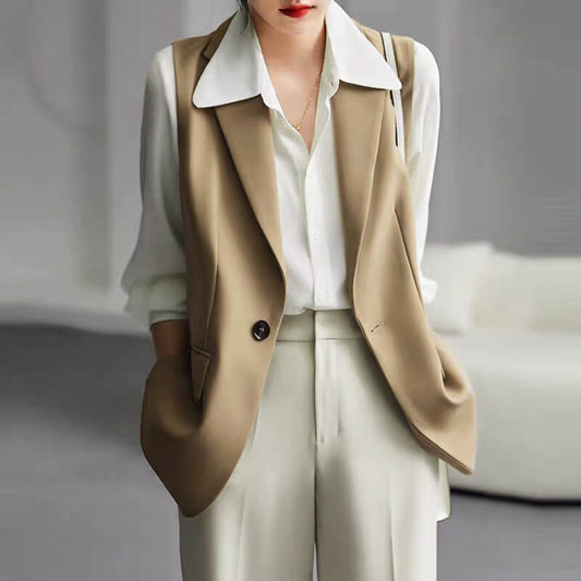 Temperament and stylish suit vest